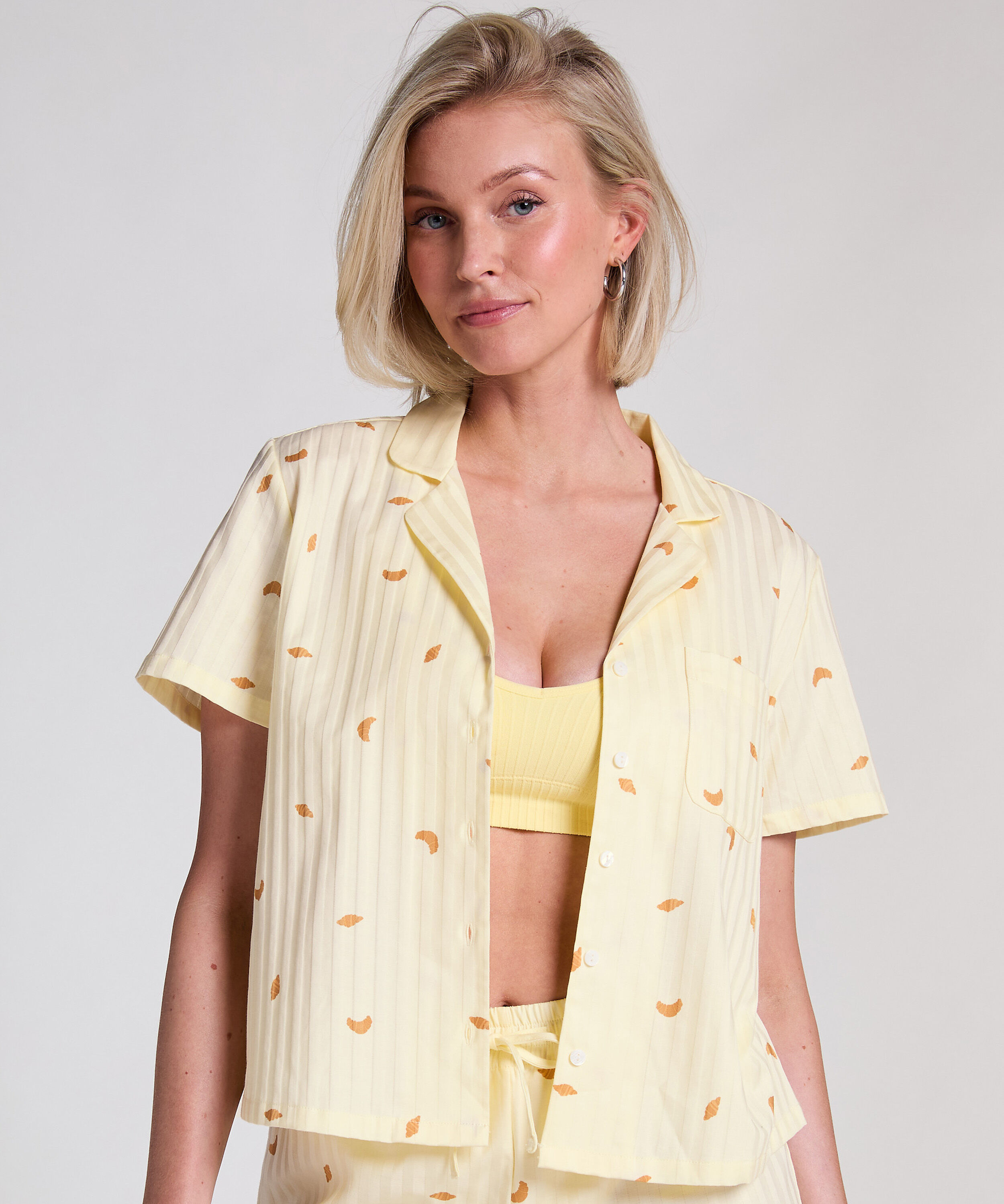 Jacket Cotton, Jaune