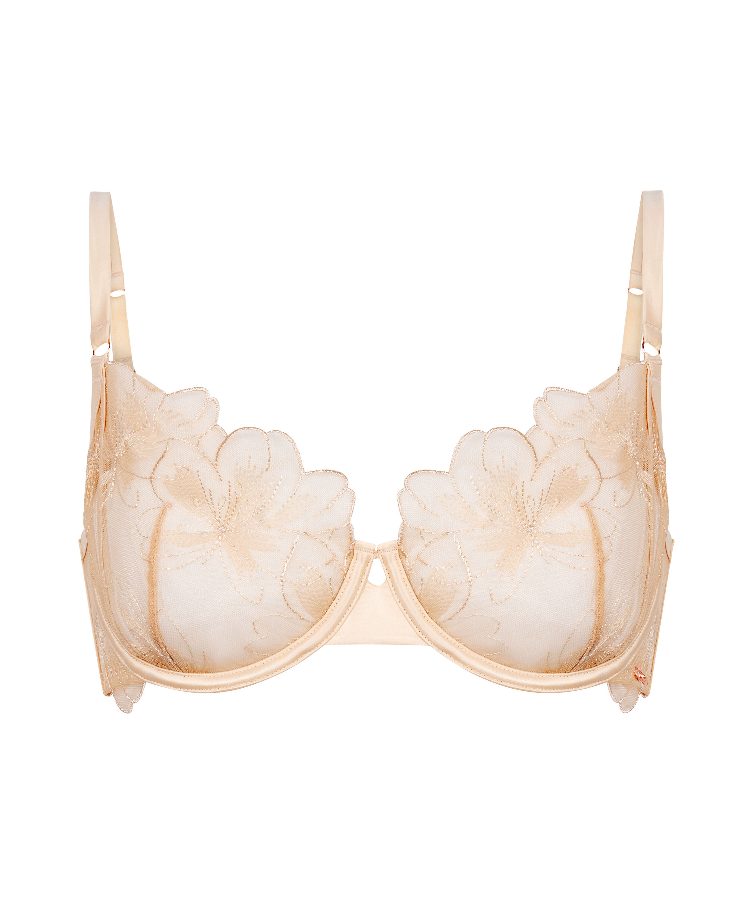 Unwattierter B&uuml;gel-BH Emilia, Gelb