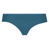 Slip br&eacute;silien Invisible Lace Back, Bleu