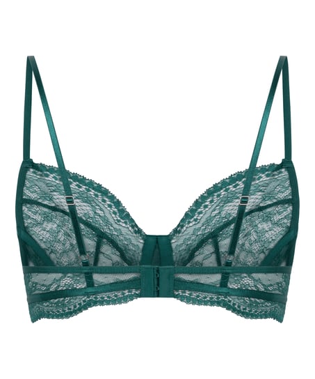 Soutien-gorge non-rembourr&eacute; &agrave; armatures Isabelle, Vert