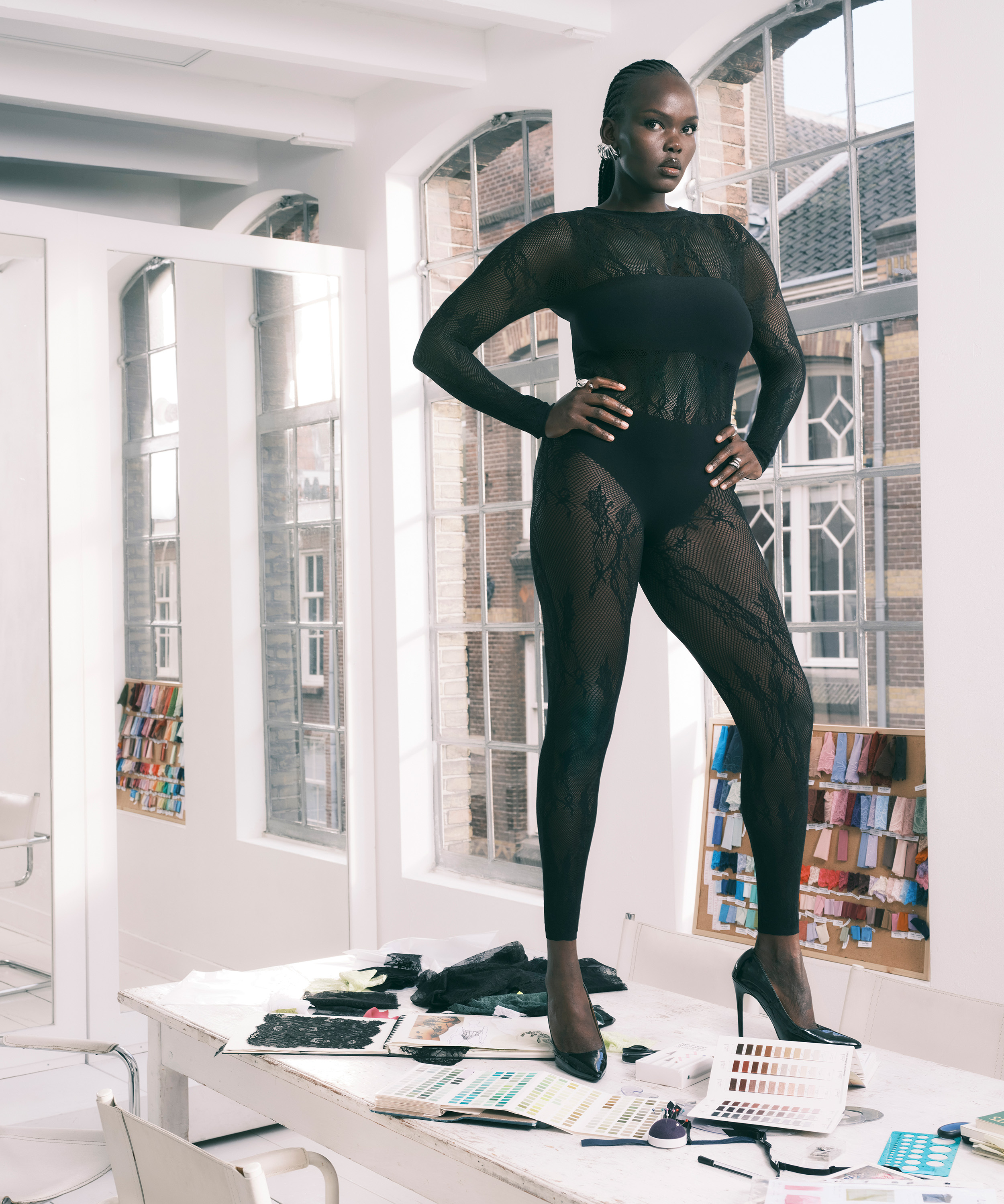 Catsuit, Schwarz, main