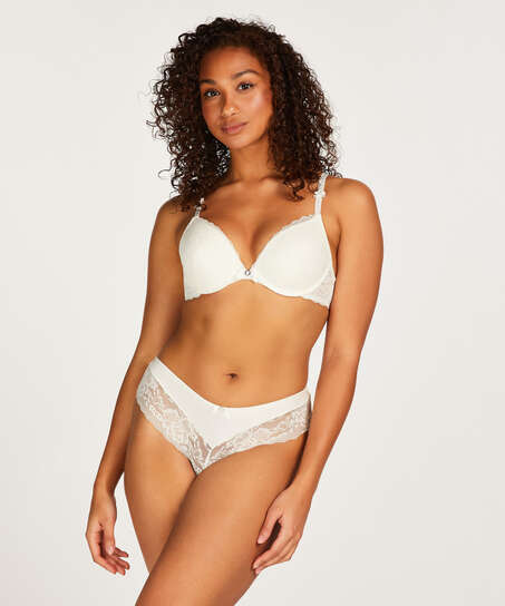 Vorgeformter B&uuml;gel-Push-up-BH Maya, Wei&szlig;