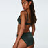 Slip de bikini &agrave; rabat Dream, Vert