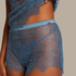 Shorts Lace Delphine, Blau