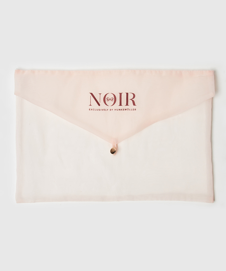 Kimono en dentelle de soie, Noir