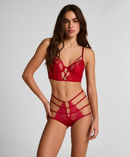 Soutien-gorge à armatures non-rembourré Noeki, Rouge