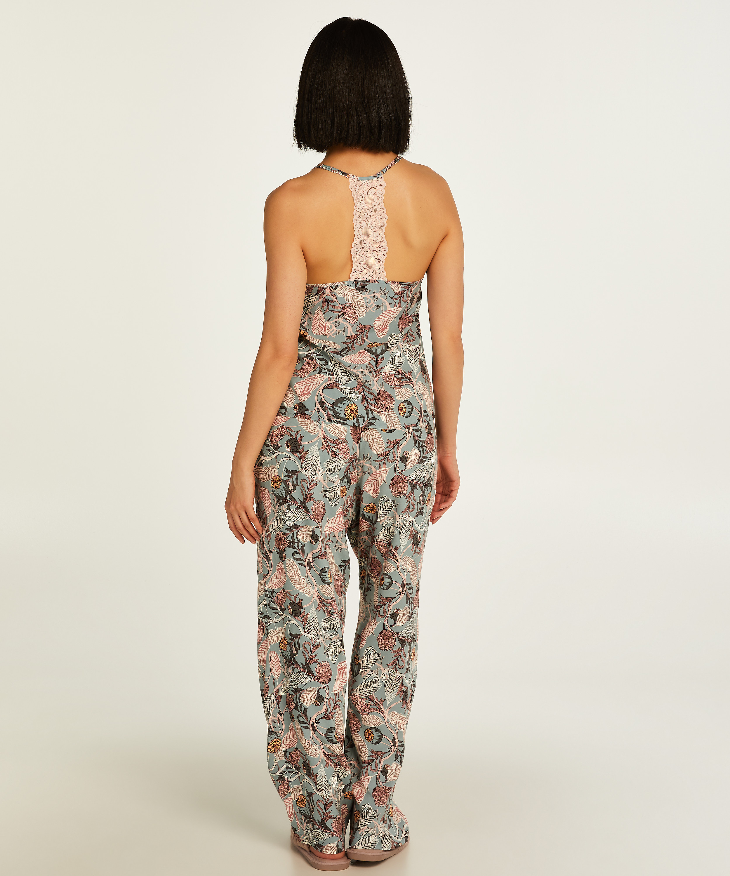 Petite Pantalon de pyjama Woven, Gris, main