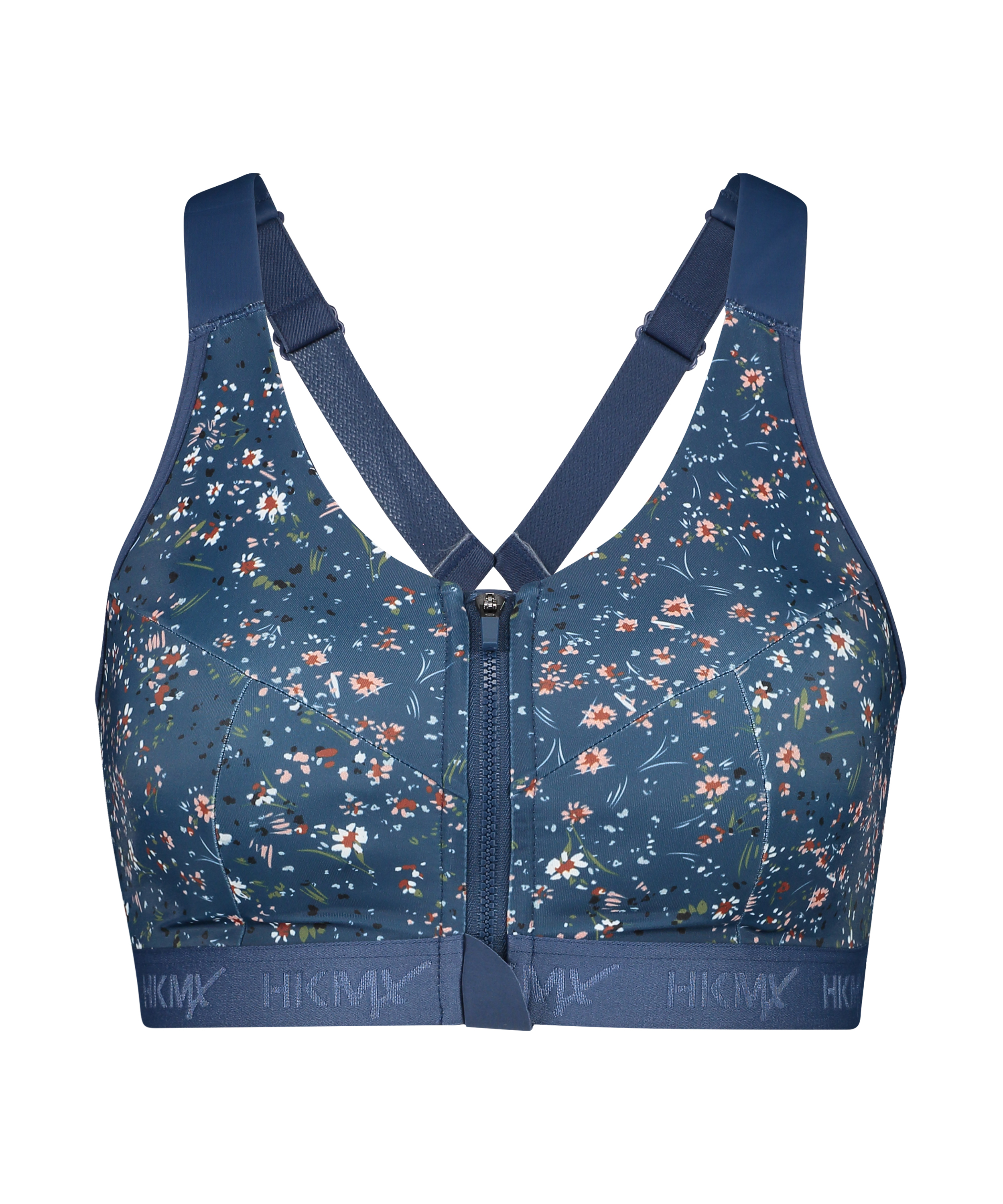 HKMX Soutien-gorge de sport The Pro Maintien niveau 3, Bleu, main