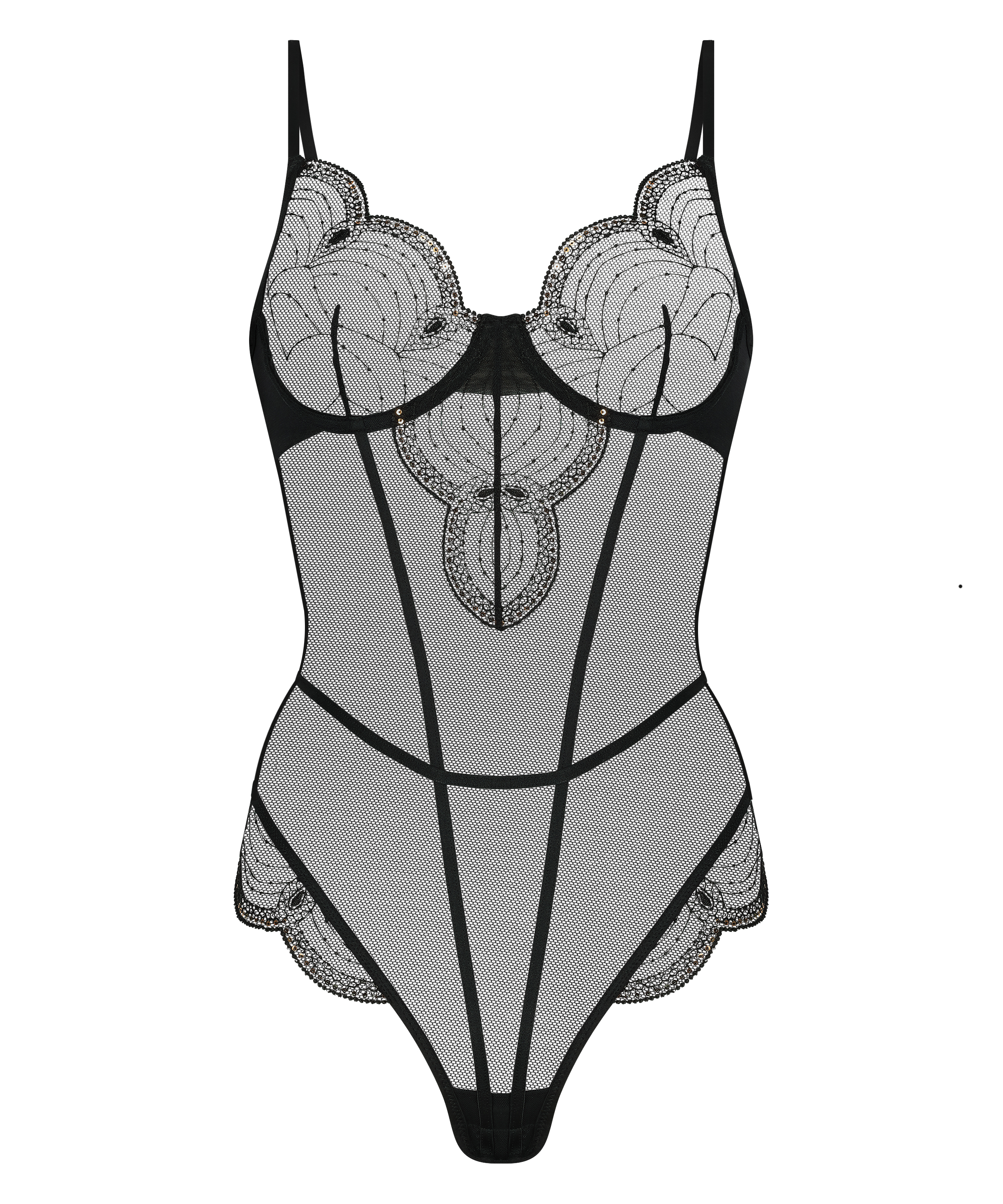 Body Ruby, Noir, main