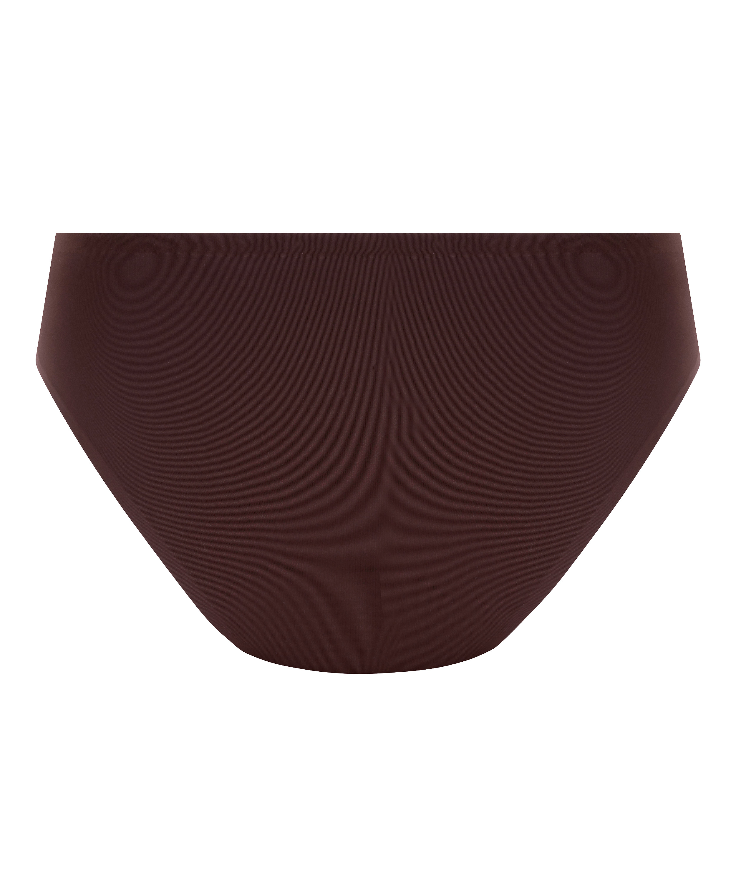 Slip brésilien Invisible, marron, main