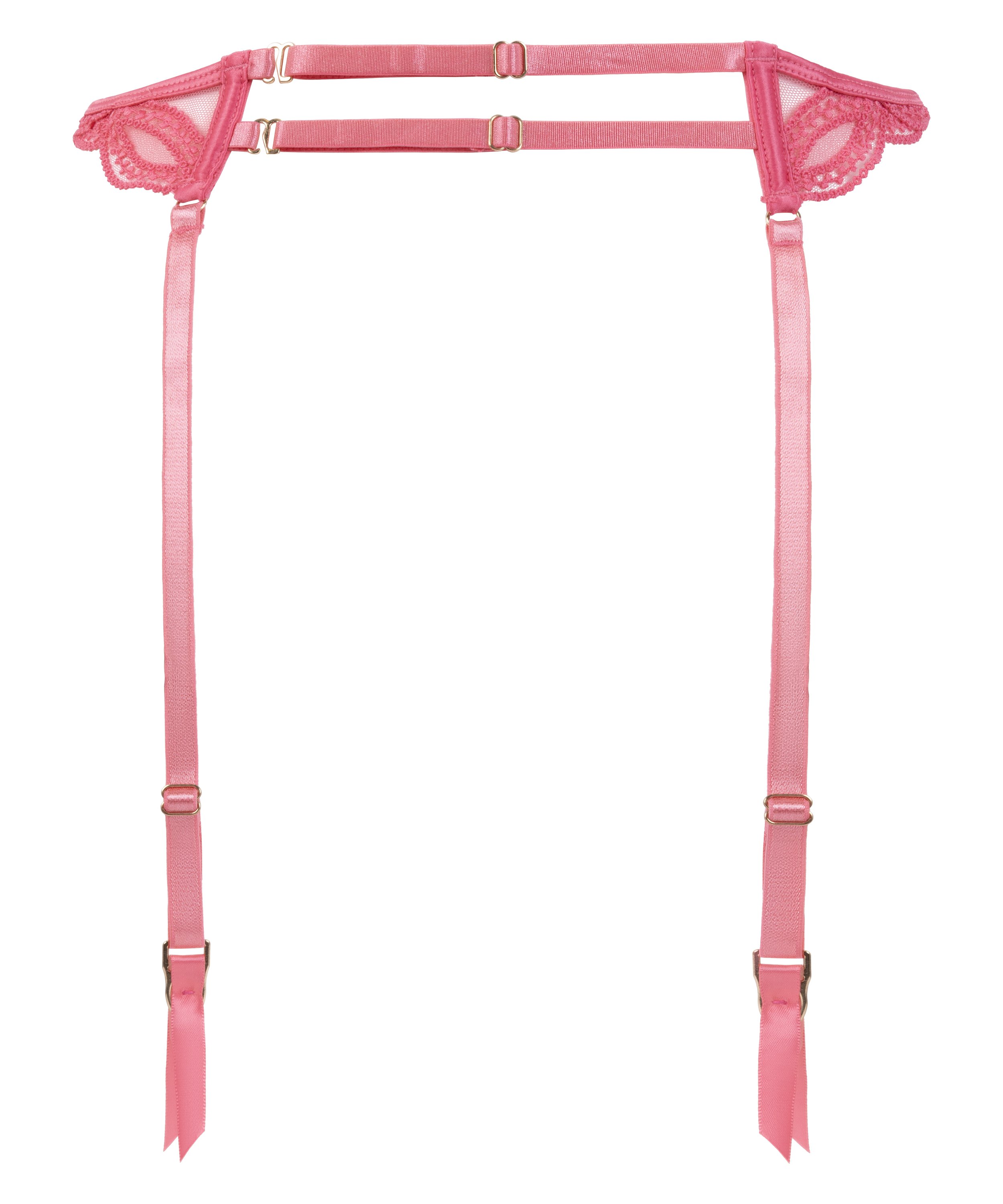 Porte-jarretelles Shae, Rose, main