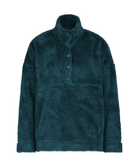 Weste Snuggle Fleece, Blau