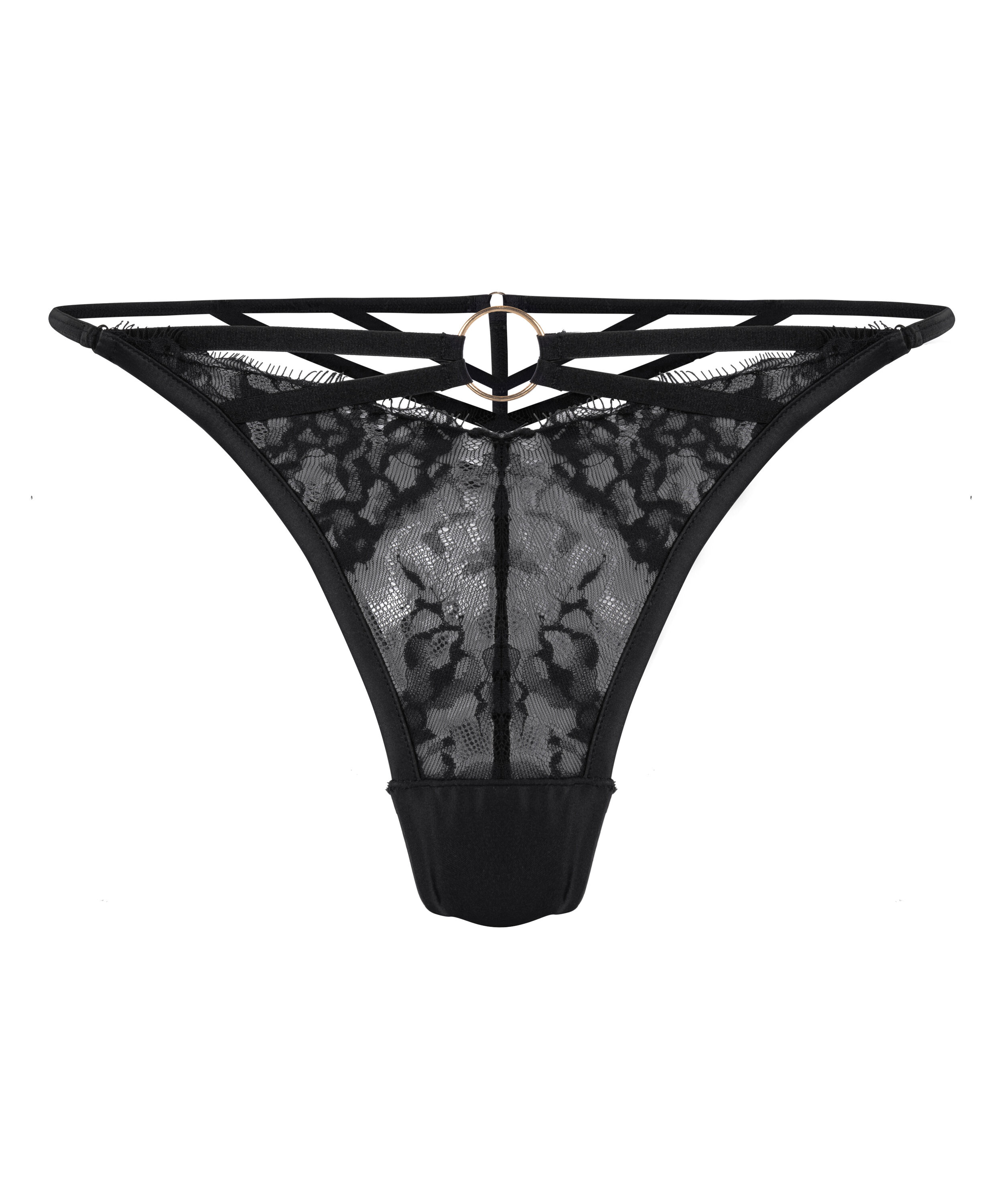 String Nienke, Schwarz String Nienke, Schwarz