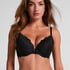Soutien-gorge à armatures préformé push-up Marine, Noir