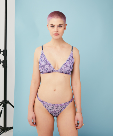 Tanga Slip That Is Lit, Blau