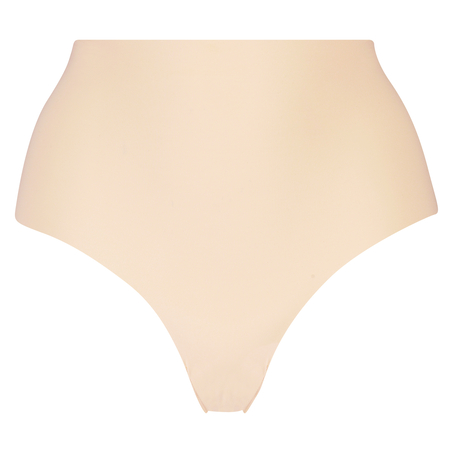 Invisible High-waist Brazilian, Beige