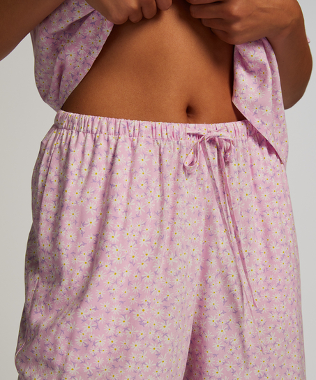 Pyjamahose Woven Springbreakers, Rose