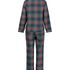 Pyjamaset Flannel, Gr&uuml;n