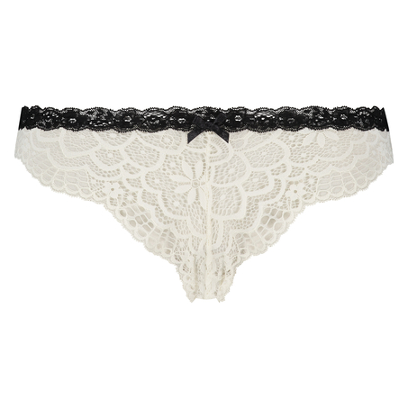 Slip br&eacute;silien Yaretzi, Blanc