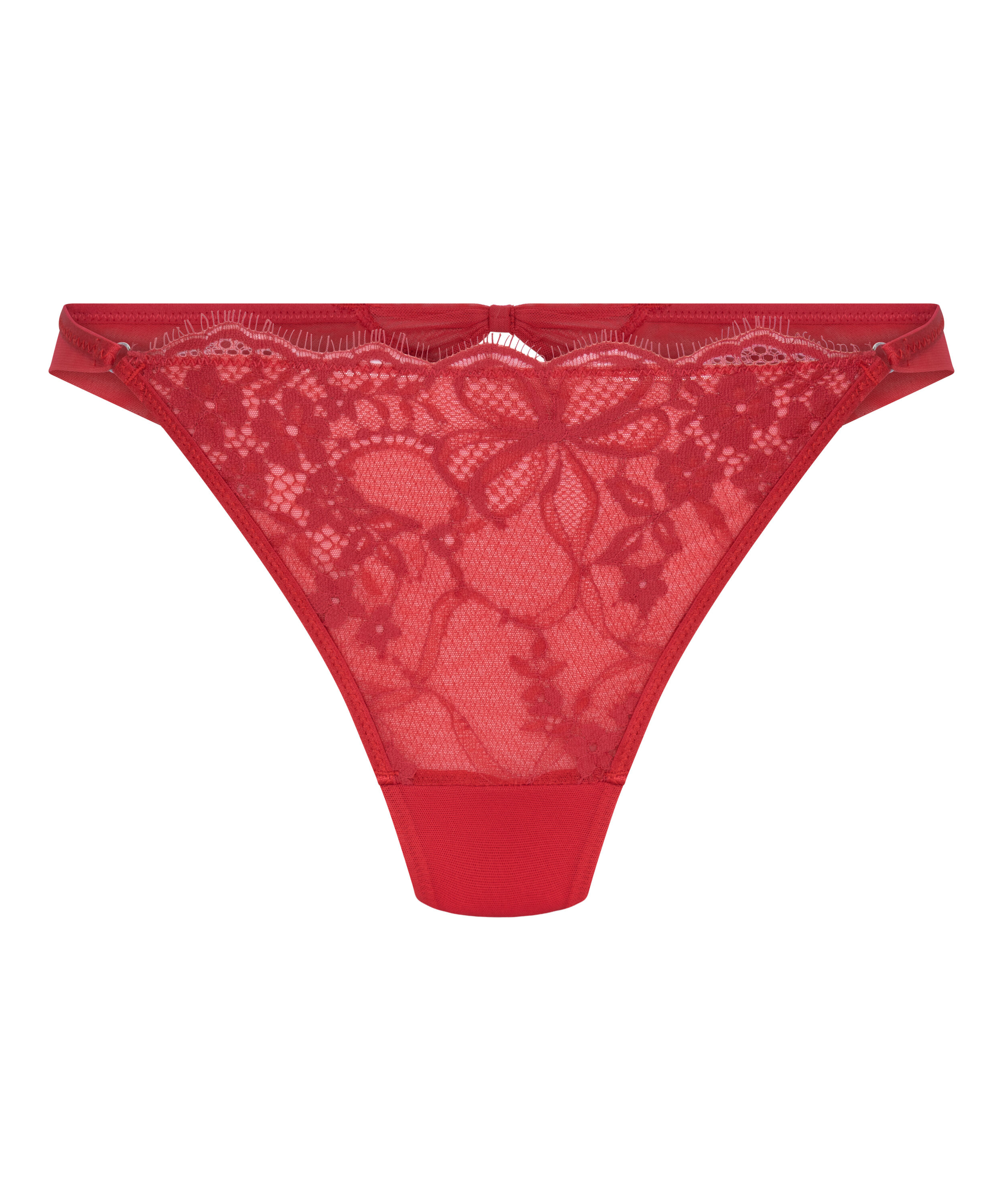 Slip br&eacute;silien Marianna, Rouge