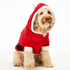 Fleece Hunde-Onesie, Rot