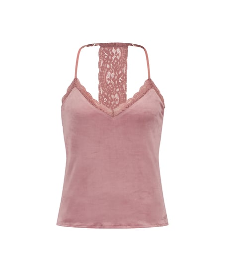 Cami Velours Lace, Rose