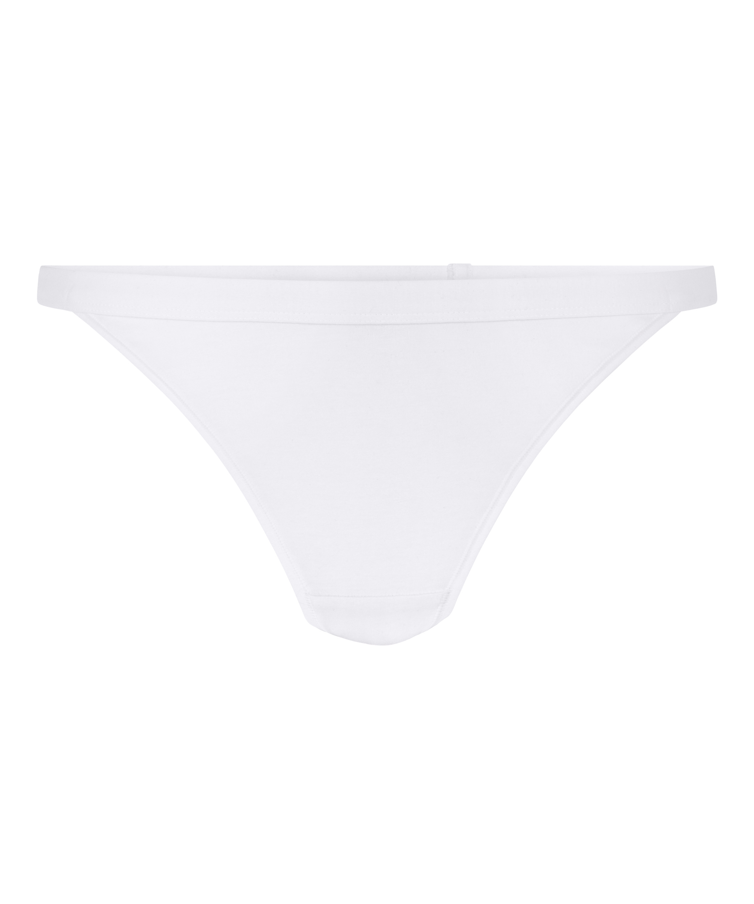 String en coton, Blanc, main