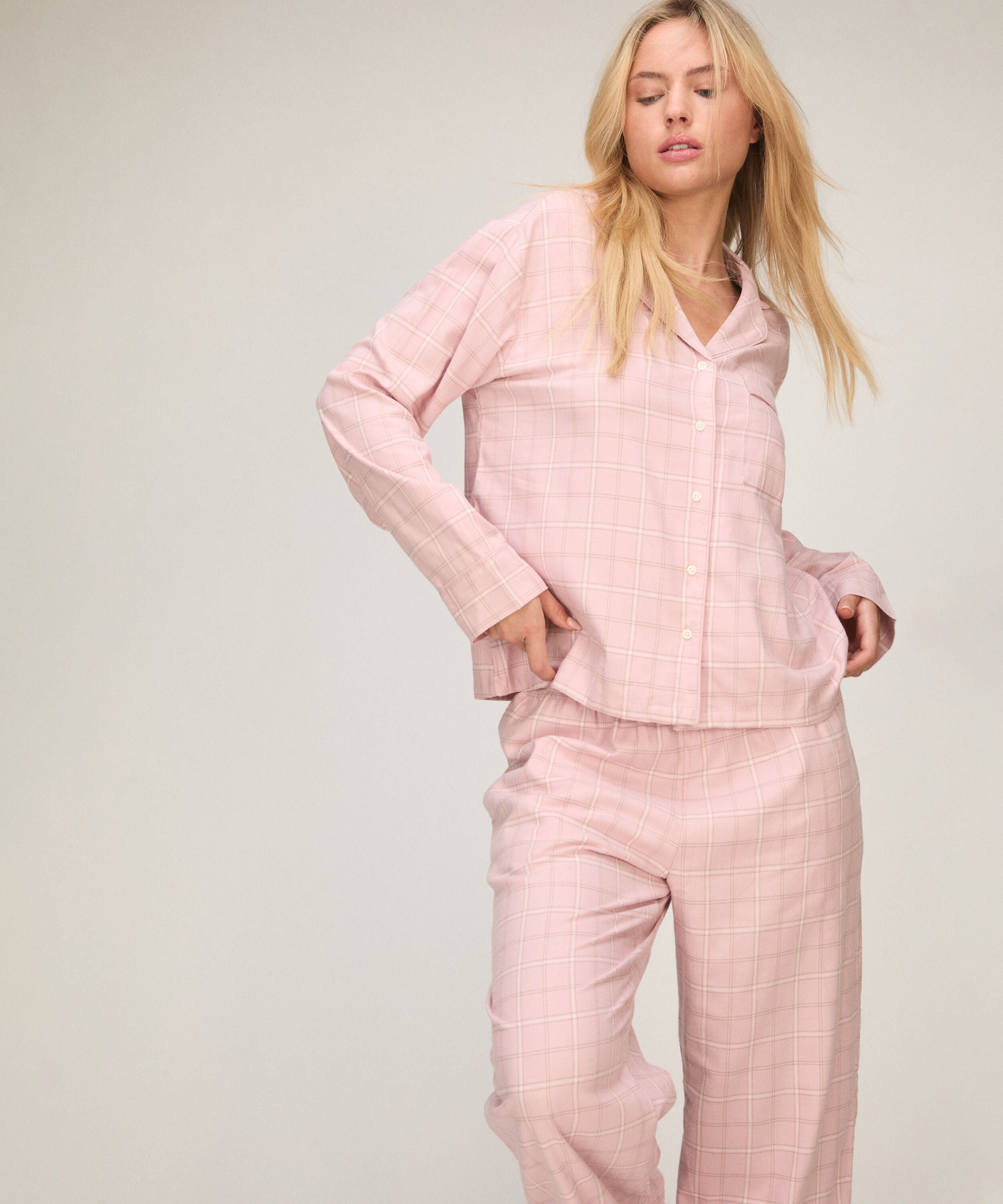Pyjama-Hose Woven, Rose