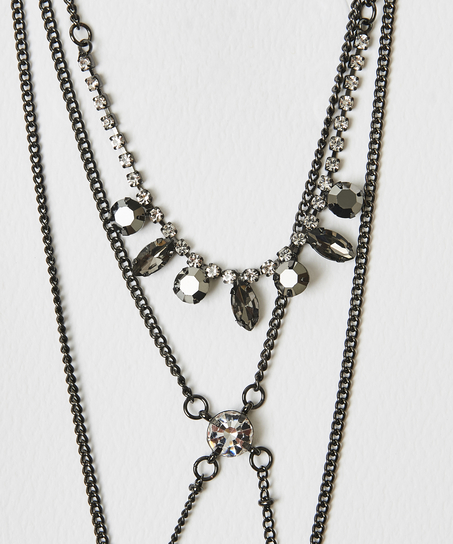 Cha&icirc;ne de corps Doutzen, Gris