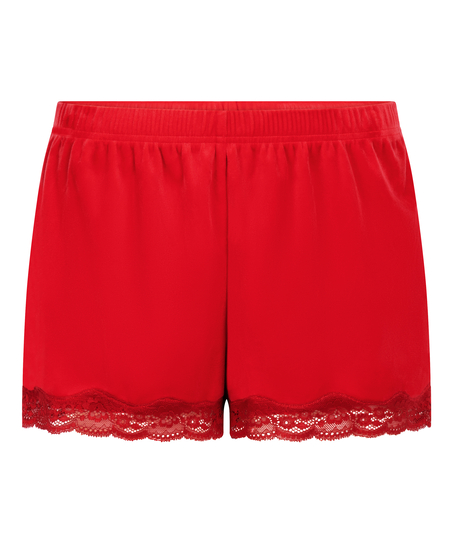 Samit-Spitzen-Short, Rot