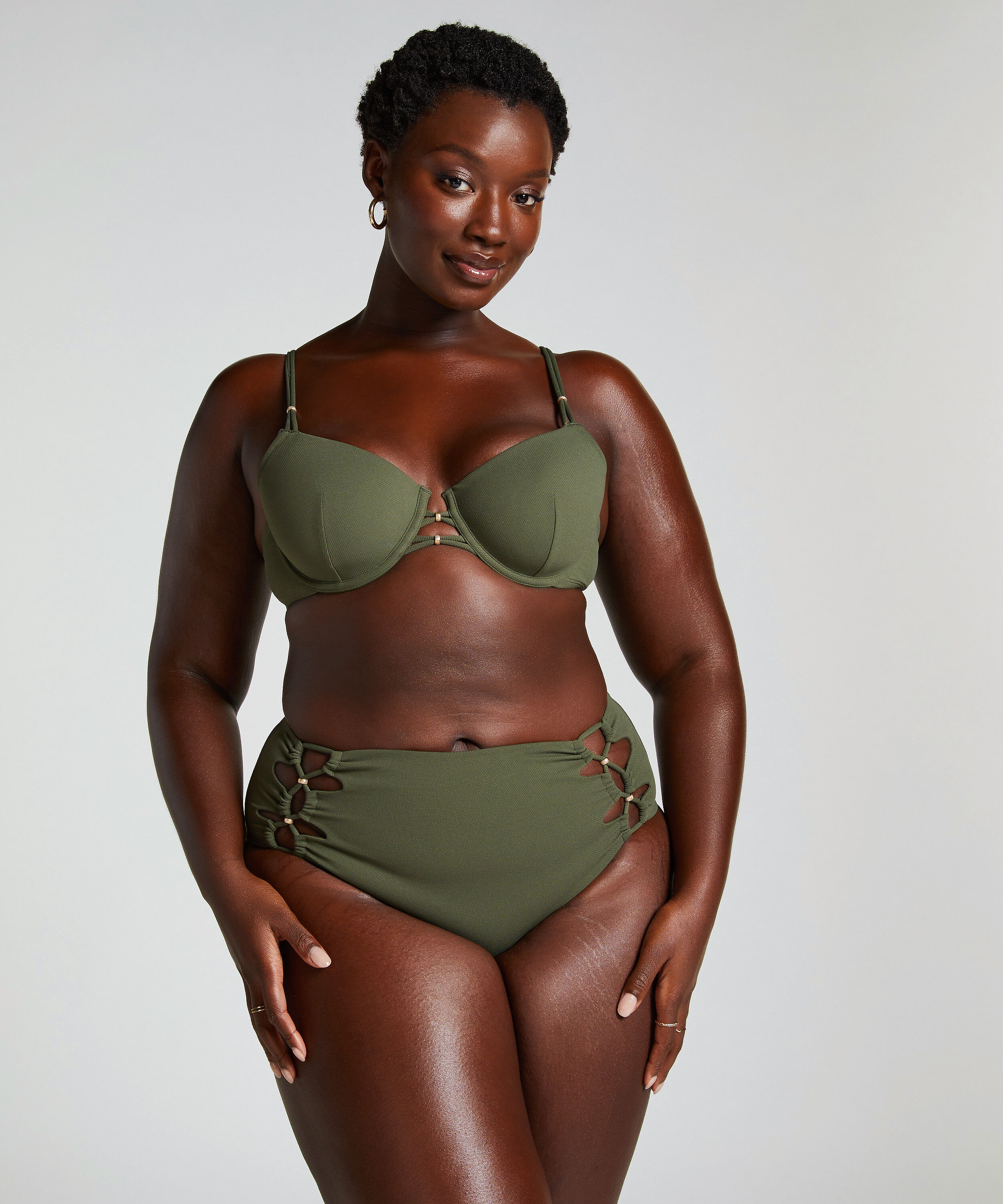 Slip de Bikini Rio Holbox, Vert