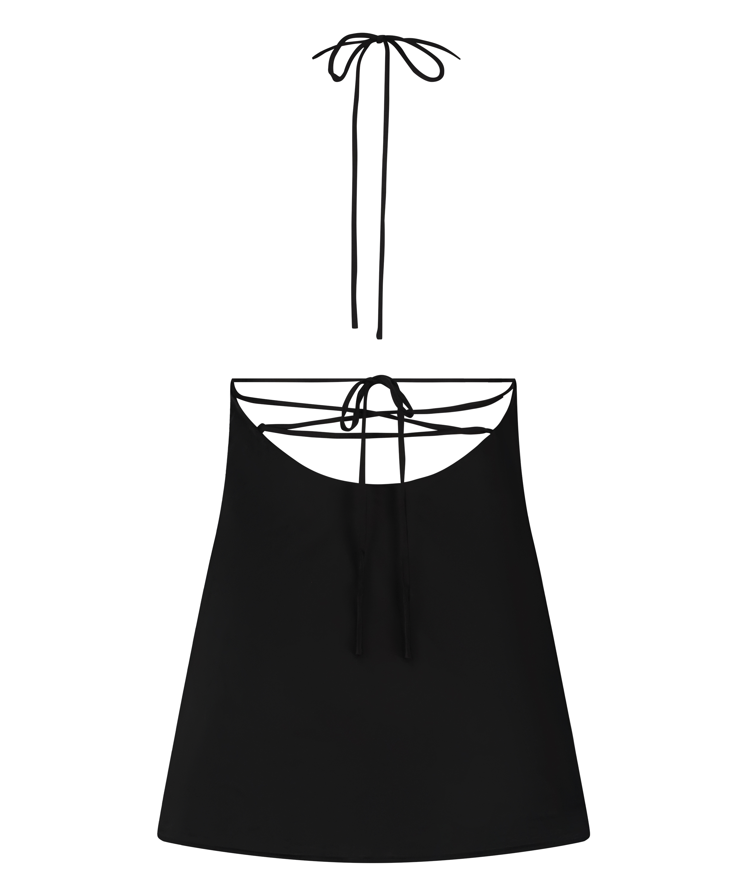 Slipdress Billie, Schwarz, main