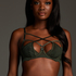 Soutien-gorge &agrave; armatures non-pr&eacute;form&eacute; Anna, Vert