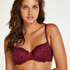 Soutien-gorge &agrave; armatures pr&eacute;form&eacute; Rose, Rouge