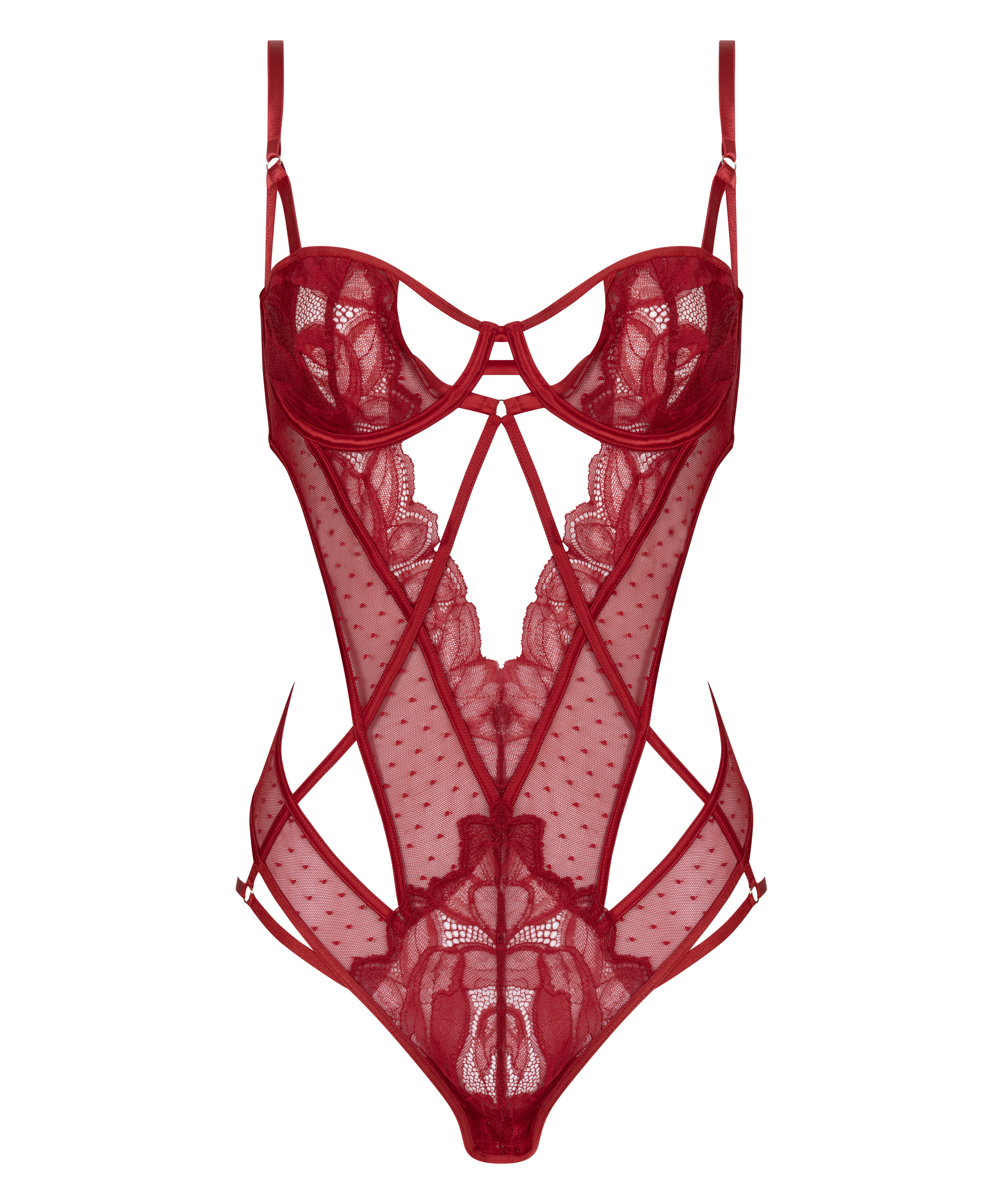 Body Billie, Rouge, main