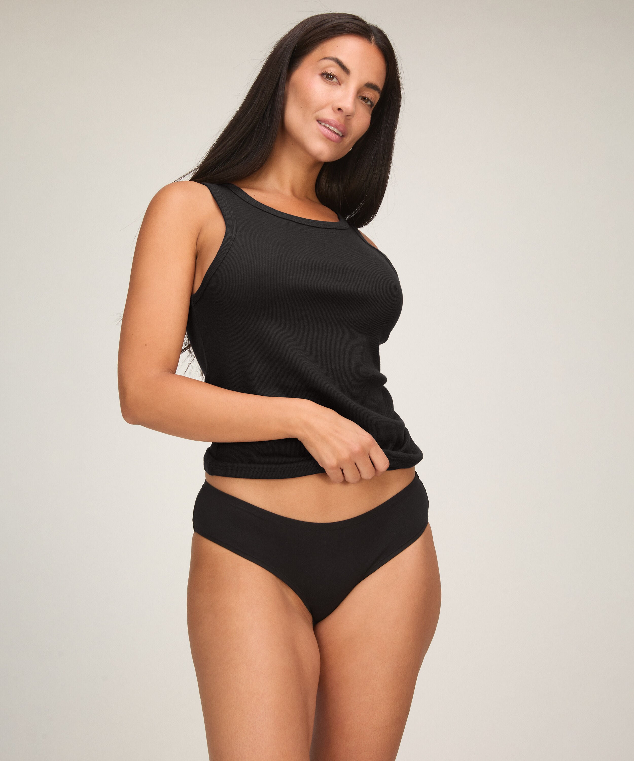 Multipack Baumwoll-Shorts, Schwarz