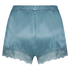 Pyjama-Short Seide, Blau