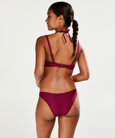 Tiefes und cheeky Bikiniunterteil Amanda Queen, Lila