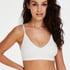 Nahtloser Bralette, Wei&szlig;