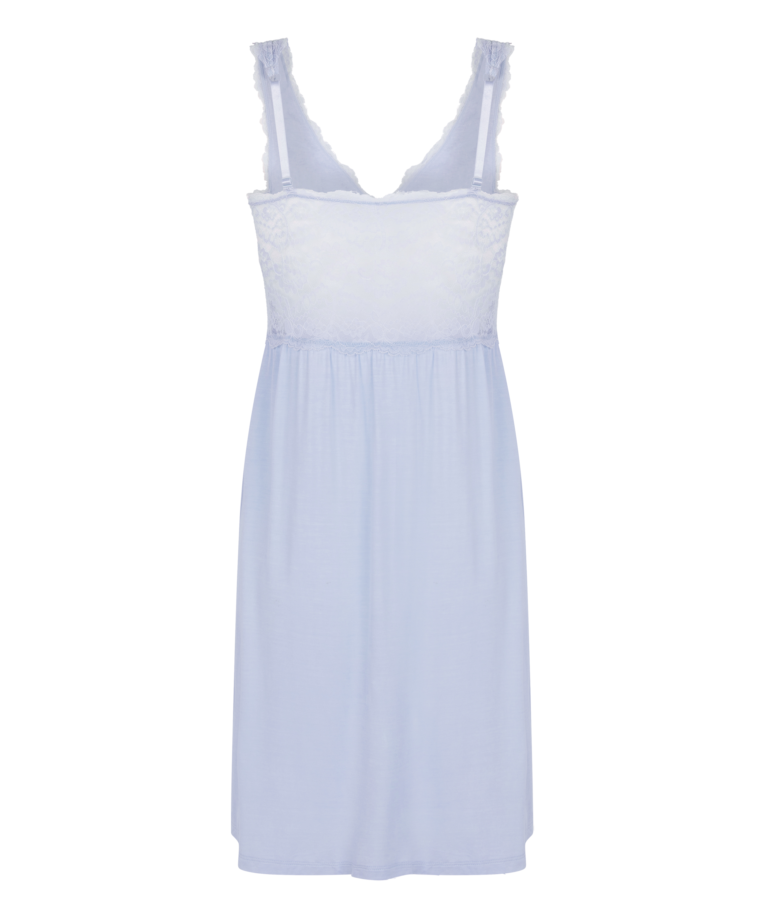 Slipdress Nora Lace, Blau, main