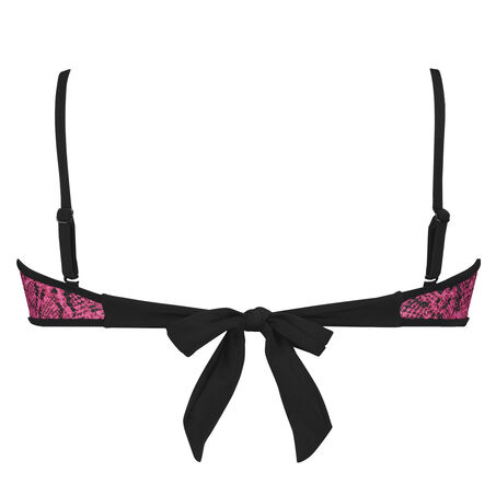 Top de bikini bandeau Haze, Rose