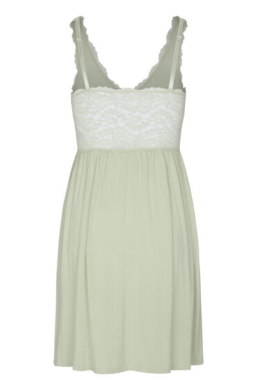 Hunkemöller Nora Lace Slip Dress Green