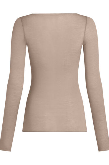 Hunkemöller super soft Boatneck shirt with Cashmere Grey