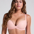 Soutien-gorge préformé sans armature Lea Lace, Rose