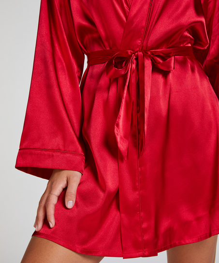 Kimono Satin, Rouge