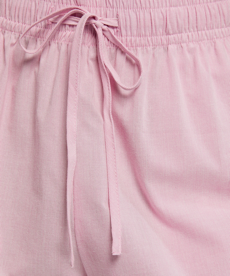 Pyjamahose Baumwolle, Rose