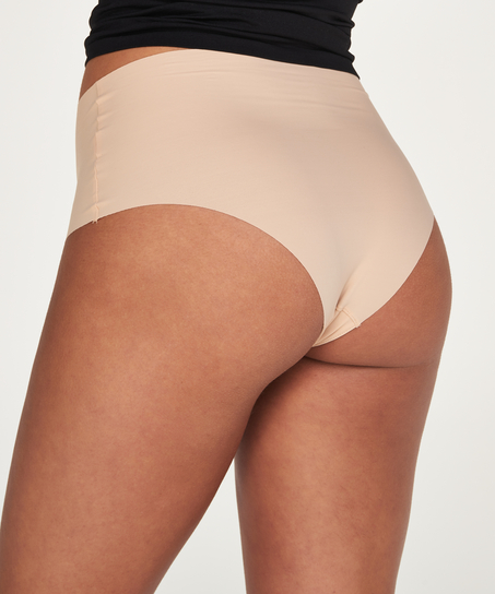 Invisible High-waist Brazilian, Beige