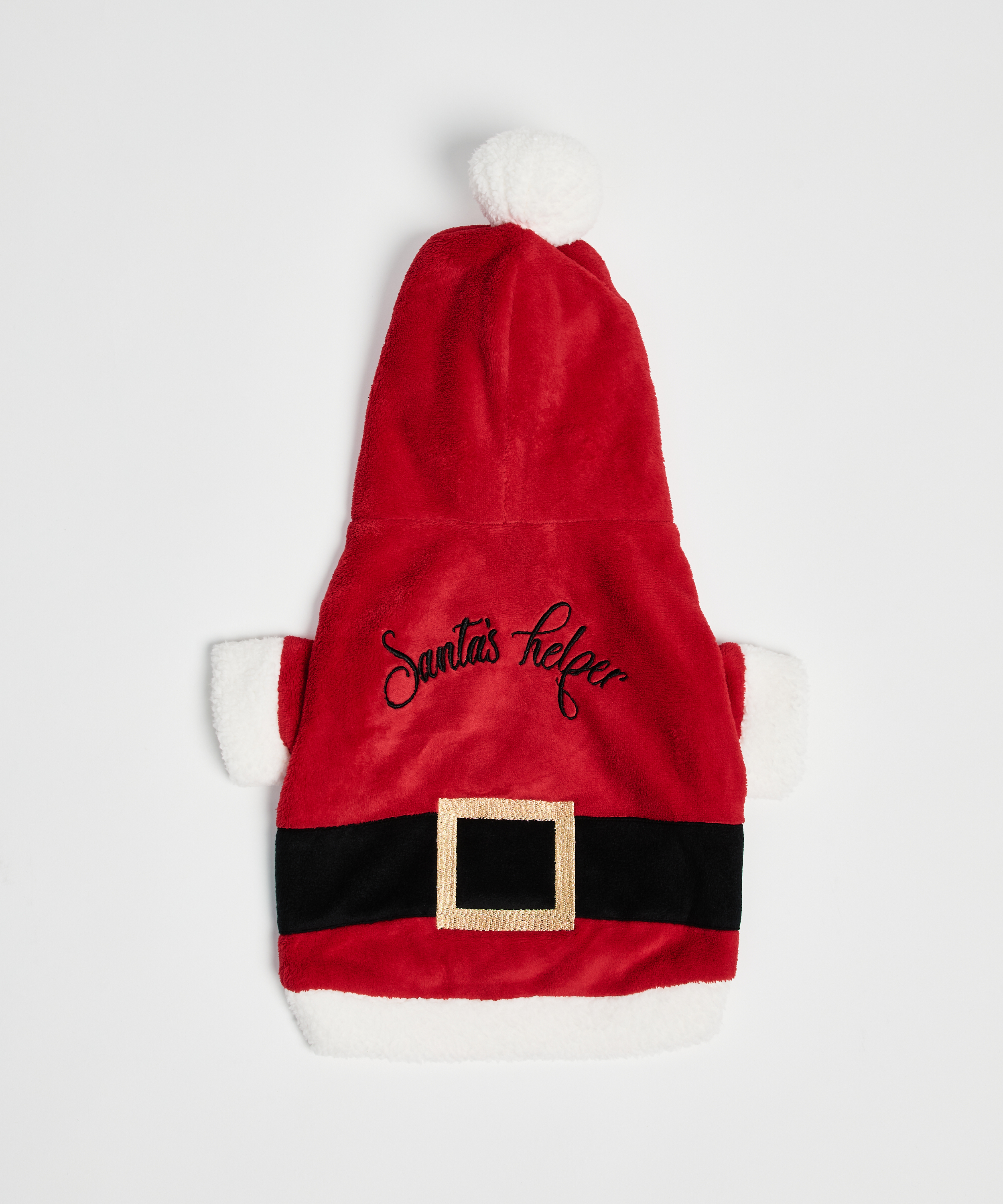 Fleece Hunde-Onesie, Rot, main