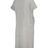T-shirt de nuit grossesse &agrave; manches courtes, Gris
