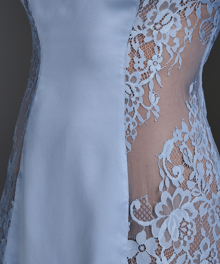 Slipdress Jennifer, Blau